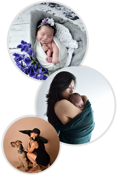 @VILOphotography  collage fotos vilo bebe mama hija corazon
